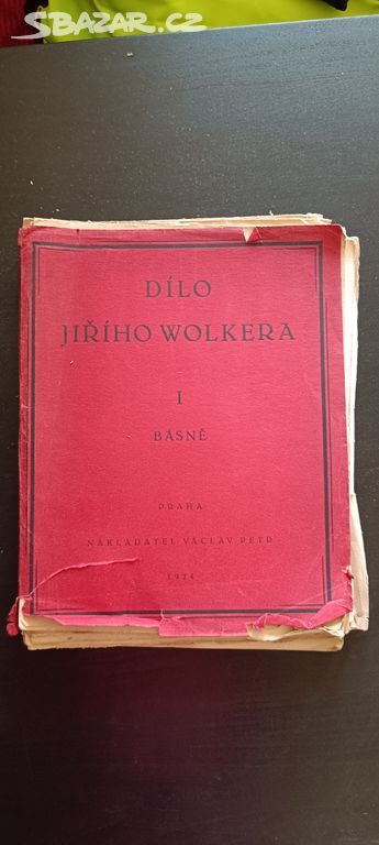 Dílo Jiřího Wolkera, Básně 1, 1924 Praha,