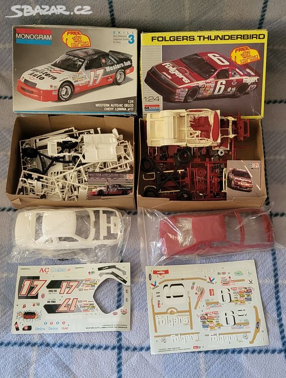 2x NASCAR model z r. 1990 a 1991