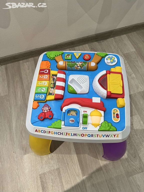 Fisher-Price Pejskův stoleček Smart Stages CZ/EN