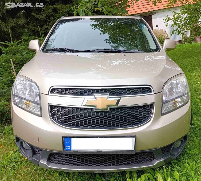 Chevrolet Orlando, 7 míst, 1. majitel