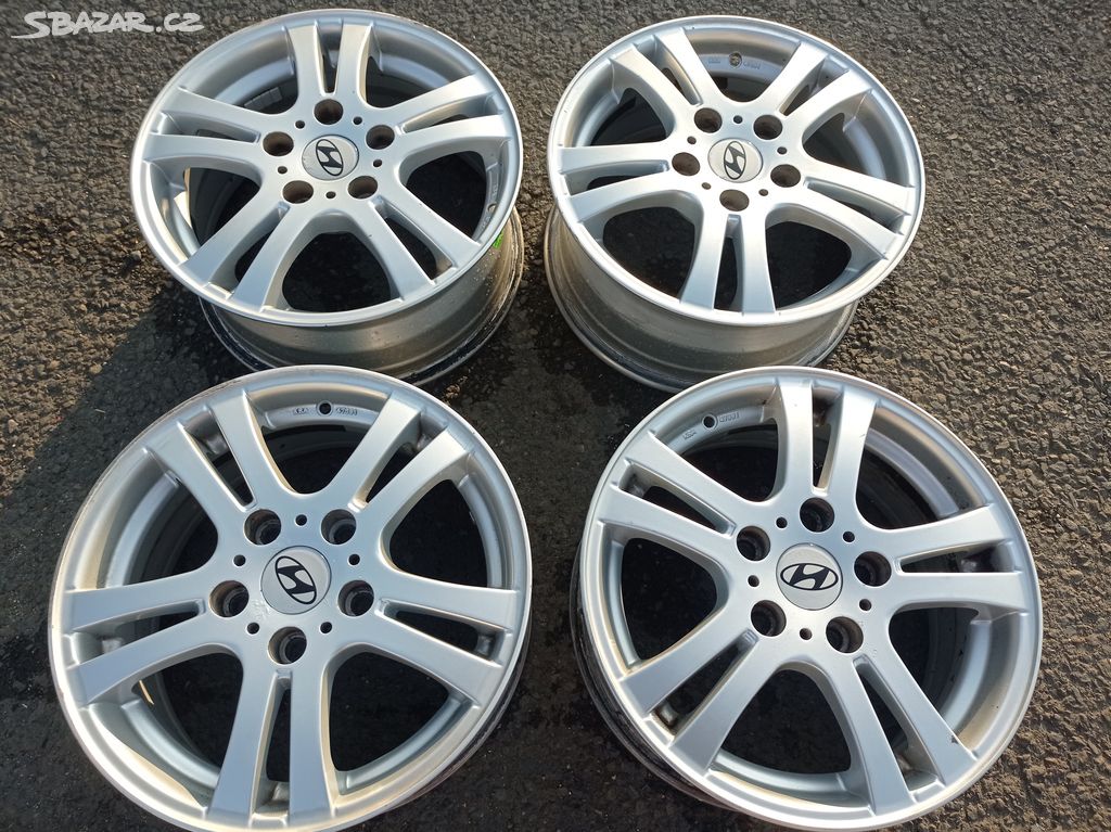 5x114,3 PLW z vozu Hyundai i30 I. alu disky