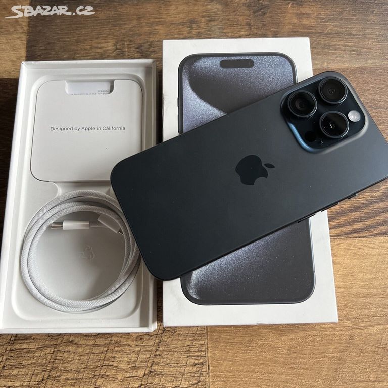 iPhone 15 PRO 128GB Black Titanium