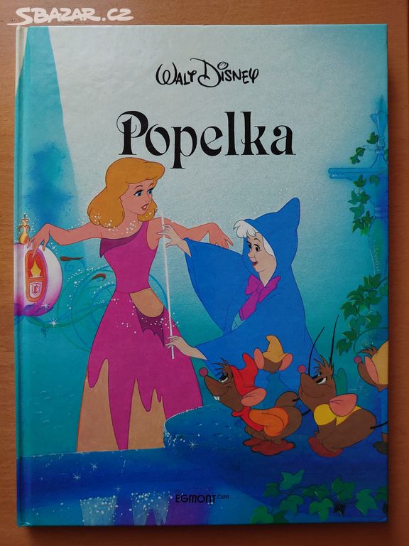 Kniha Popelka - Disney - r. 1991