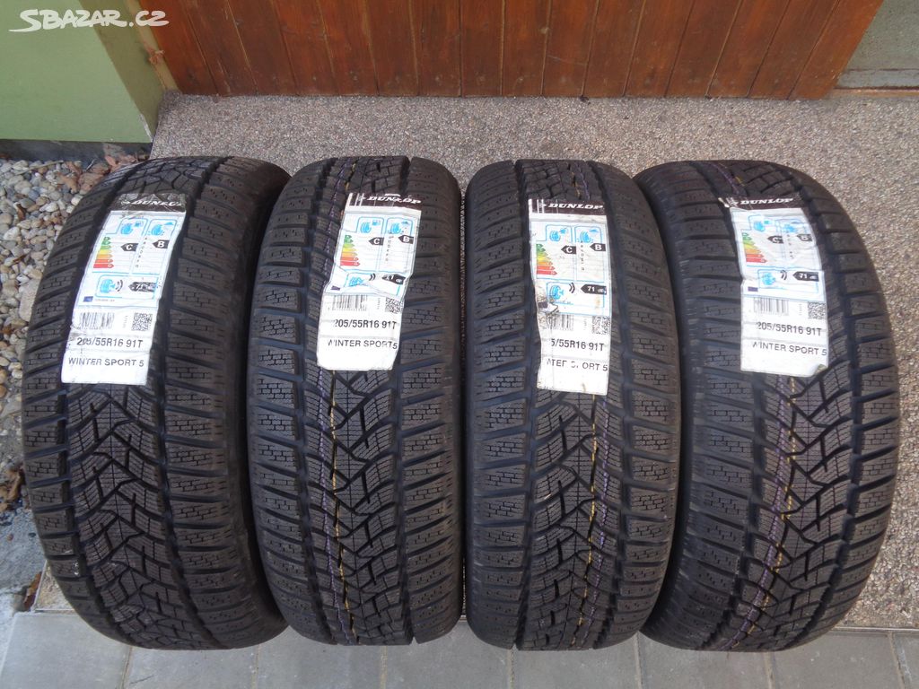 Zimní pneu 205/55/16 R16 Dunlop - Nové