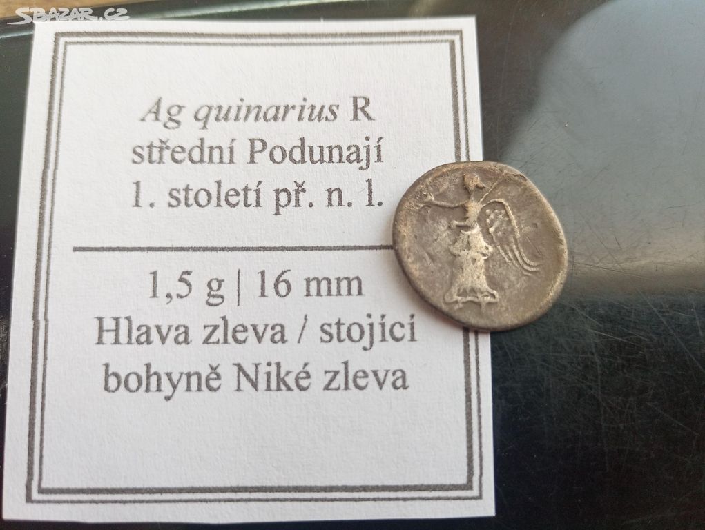 Keltský Quinarius Eraviskové, Podunají, 1.s.př.n.l