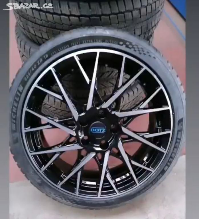 ALU kola DOTZ 5x112, letní pneu Michelin 225/40R18