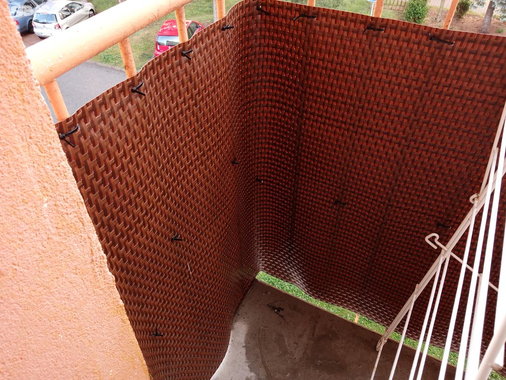 Ratanová balkonová zástěna - v záruce (3+1 metr)