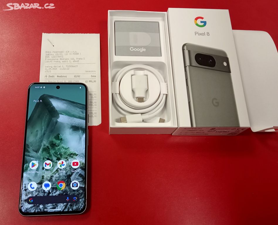 Google Pixel 8 8GB/128GB záruka 24 měs. MP