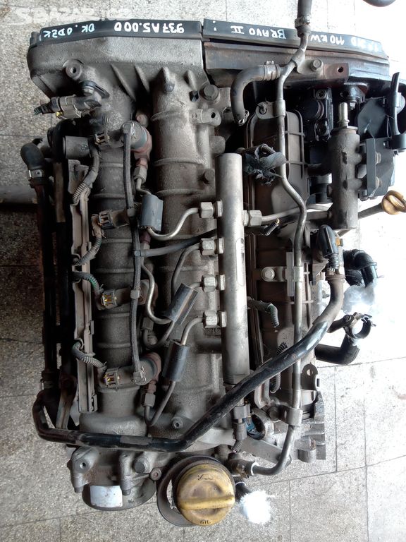 MOTOR FIAT BRAVO II (06-16) 1,9JTD,110KW, 937A5000