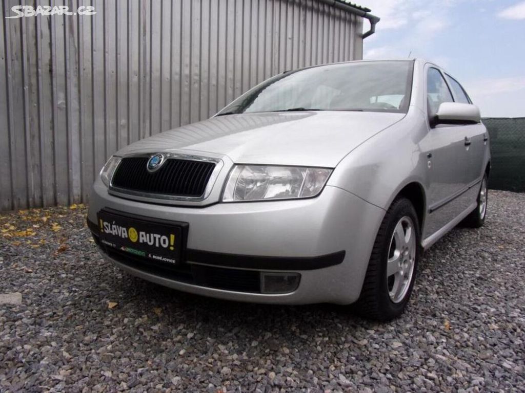 Škoda Fabia 1.4i 16V 74kW KLIMA-TAŽNÉ ZAŘ. benzín