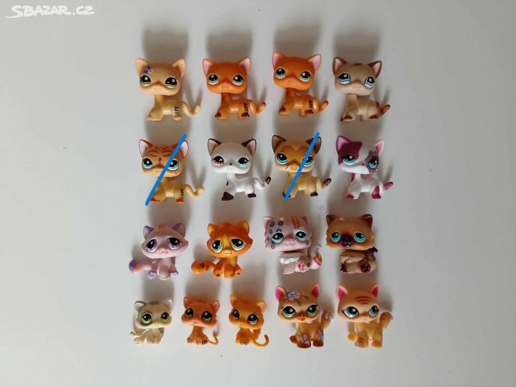 Lps littlest petshop kočky shc, koťata