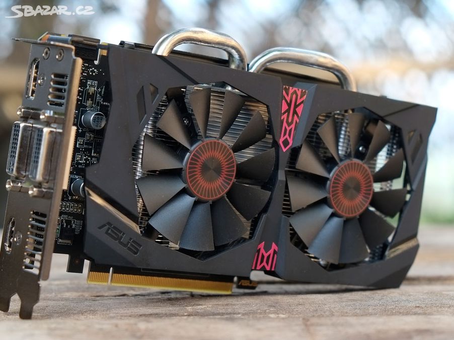 Starší herní grafika ASUS STRIX GTX950 GAMING 2GB