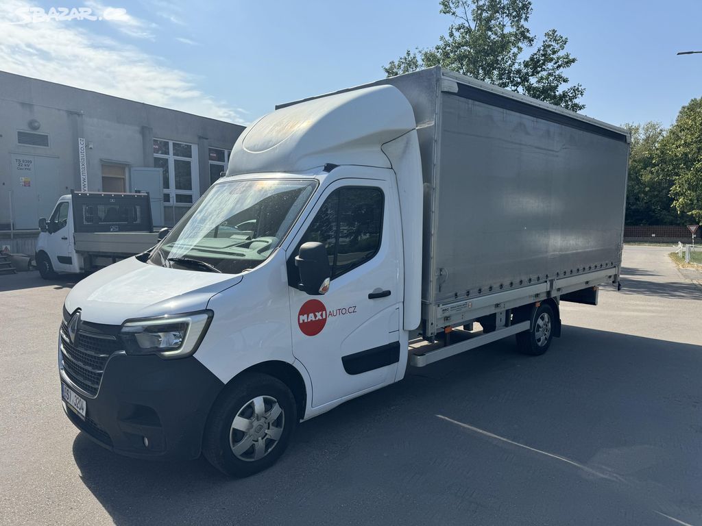 Renault Master valník s plachtou 215x215x490