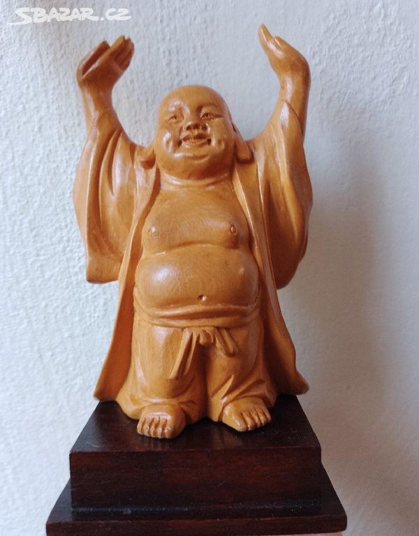 Budha smějící se s velkým břichem 10 cm