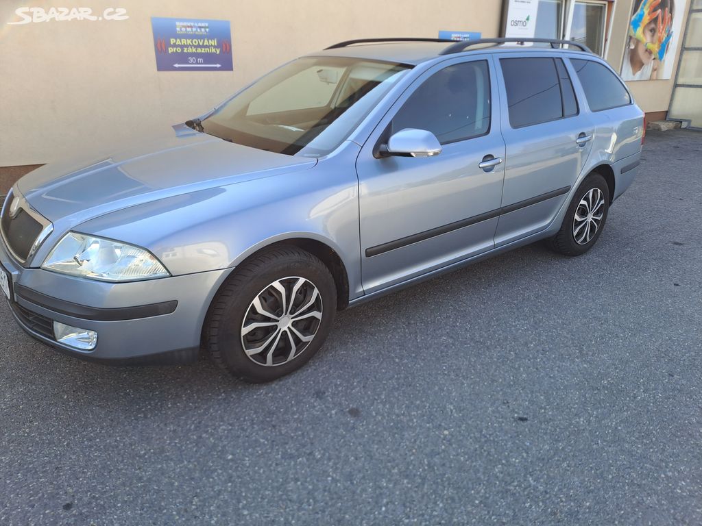 OCTAVIA II 1.6MPi combi, r.05 200000km, po STK,