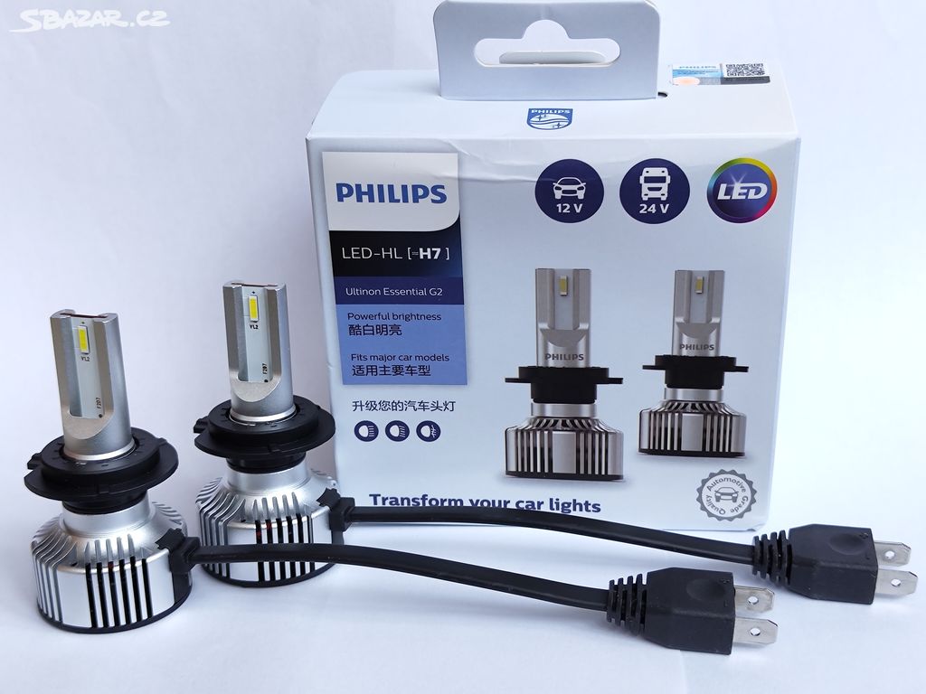 LED H7 12 / 24v 20w 2 ks