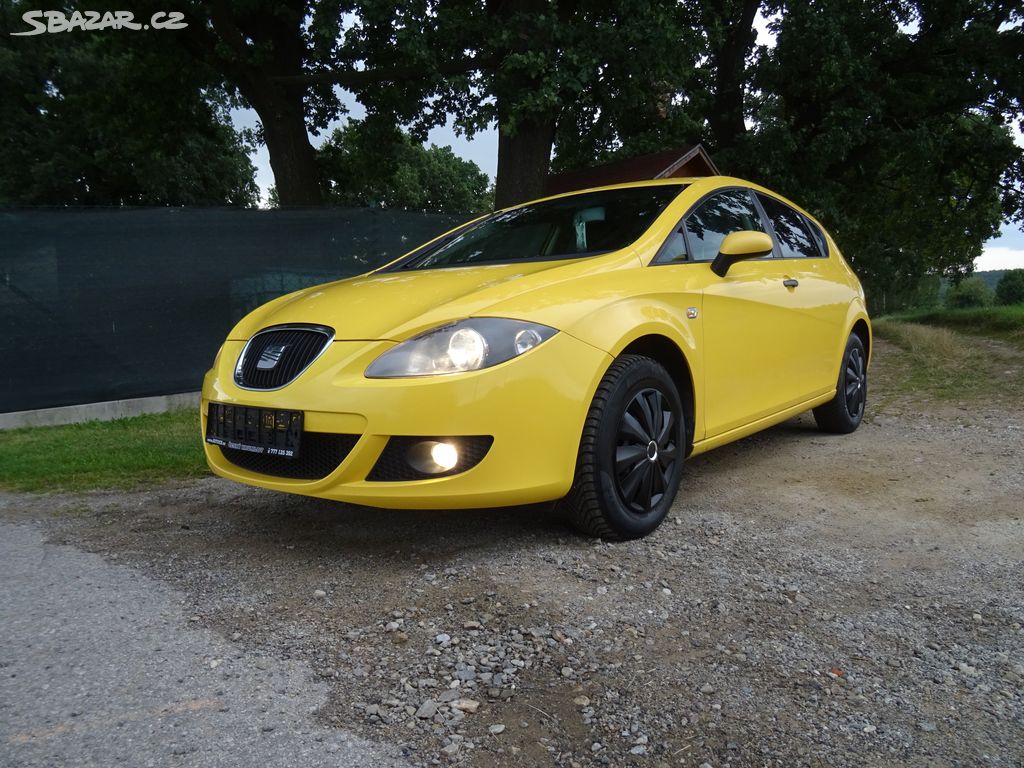 Seat Leon 1,4i 63kW klima, pěkný bez koroze!