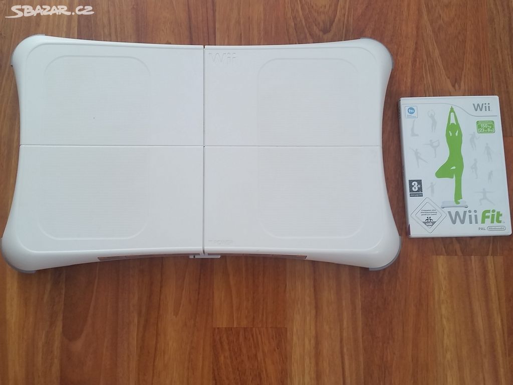 Balanční deska Nintendo wii + hra wii fit