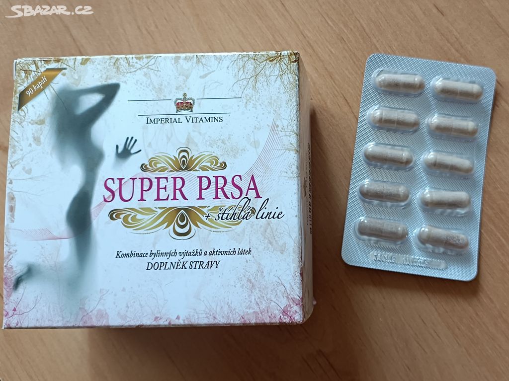 Super Prsa + štíhlá linie 90 kapslí