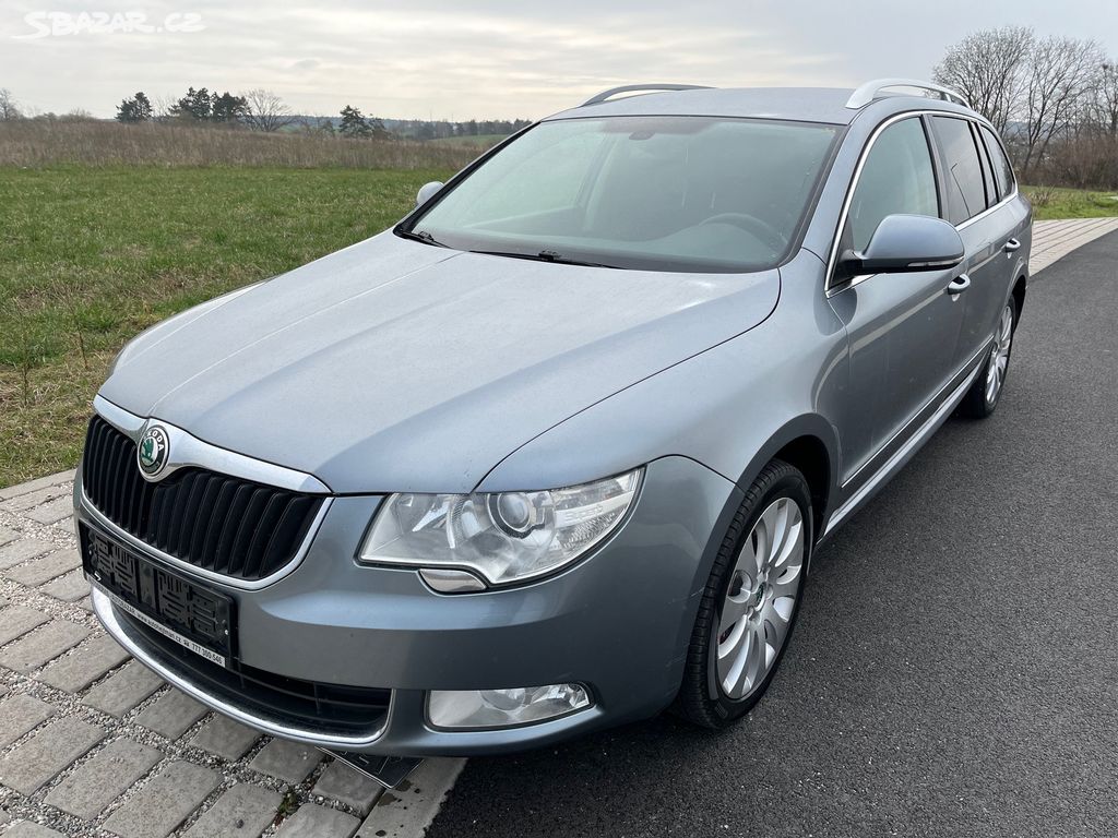 Škoda Superb II 2.0 TDI 125kW, DSG, Combi, tažné