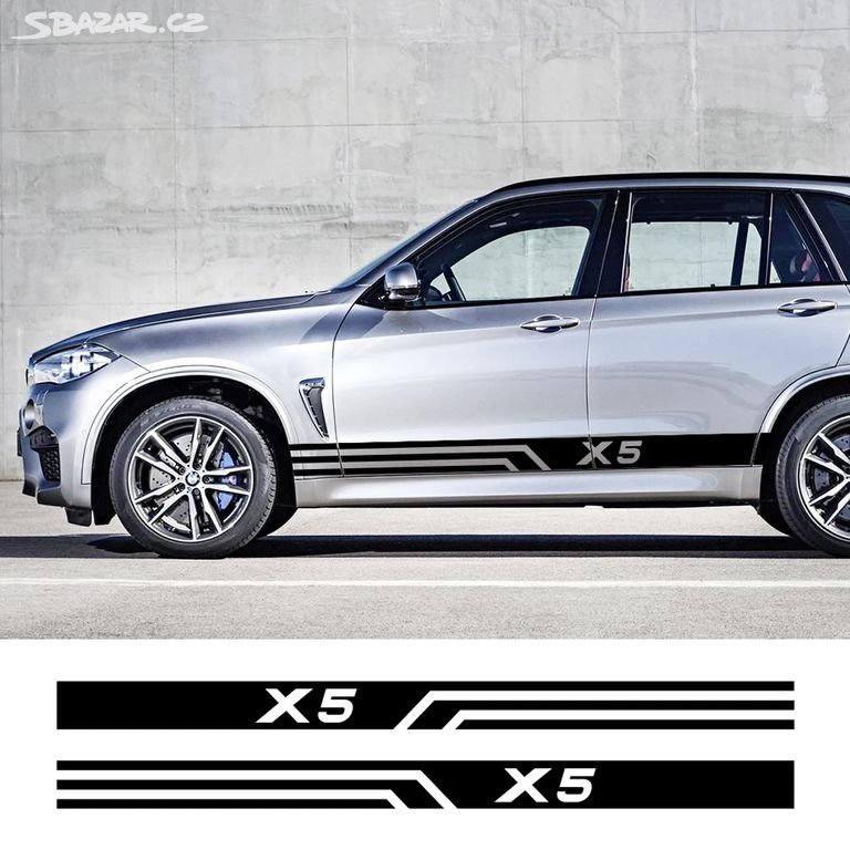 BMW X5 / samolepky na karoserii