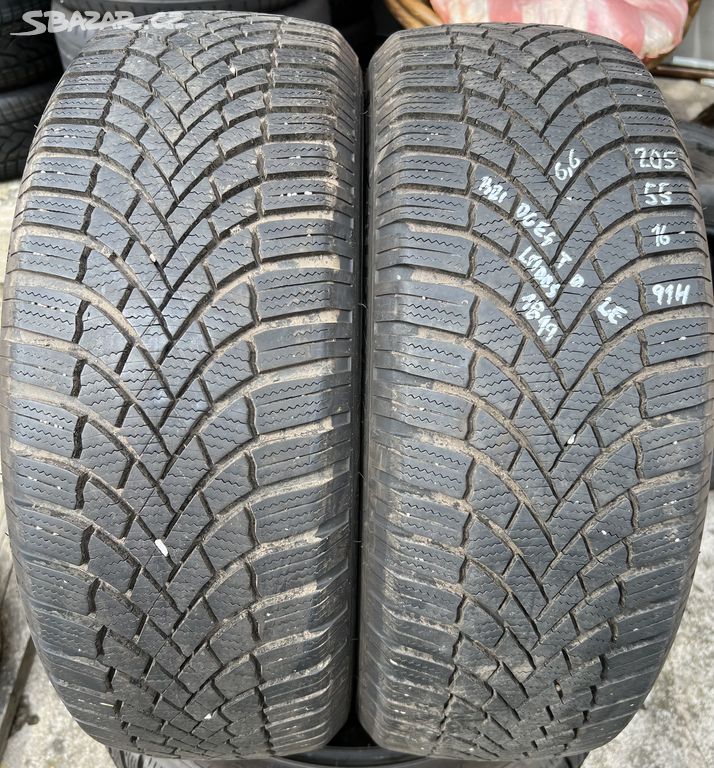 205/55 R16 91H zimní pneumatiky Bridgestone (1819)