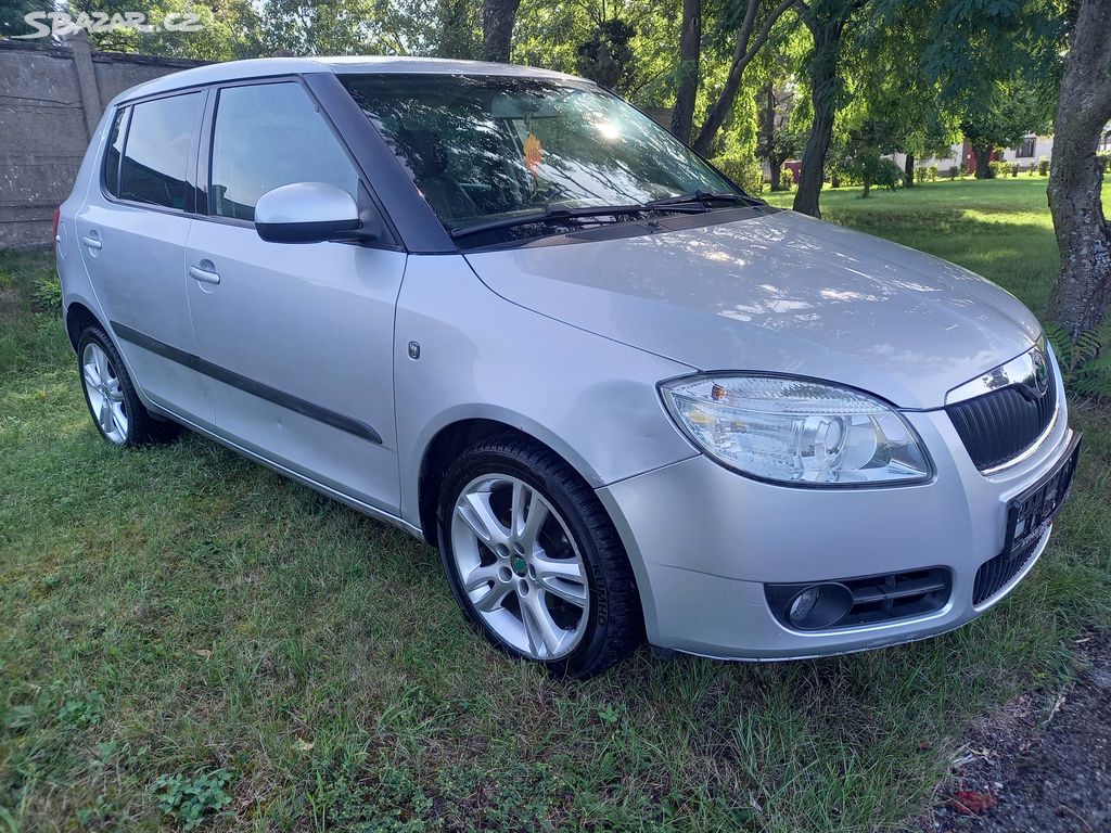 Škoda fabia fabie 2 II klimatizace tažné zařízení