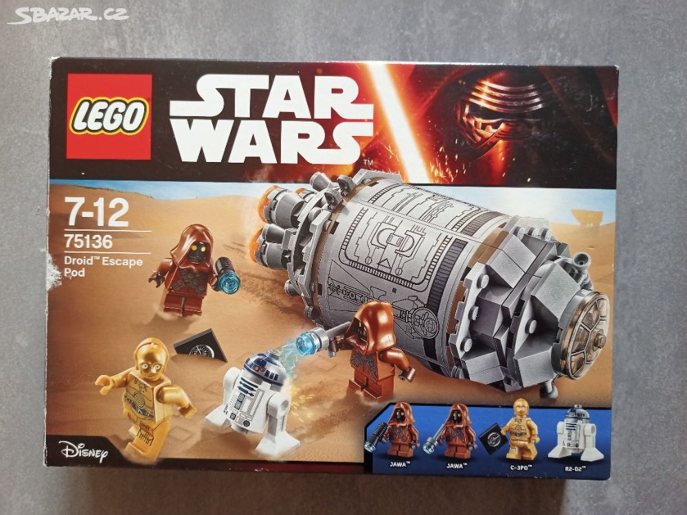 LEGO 75136 ZÁCHRANNÁ KAPSLE DROID