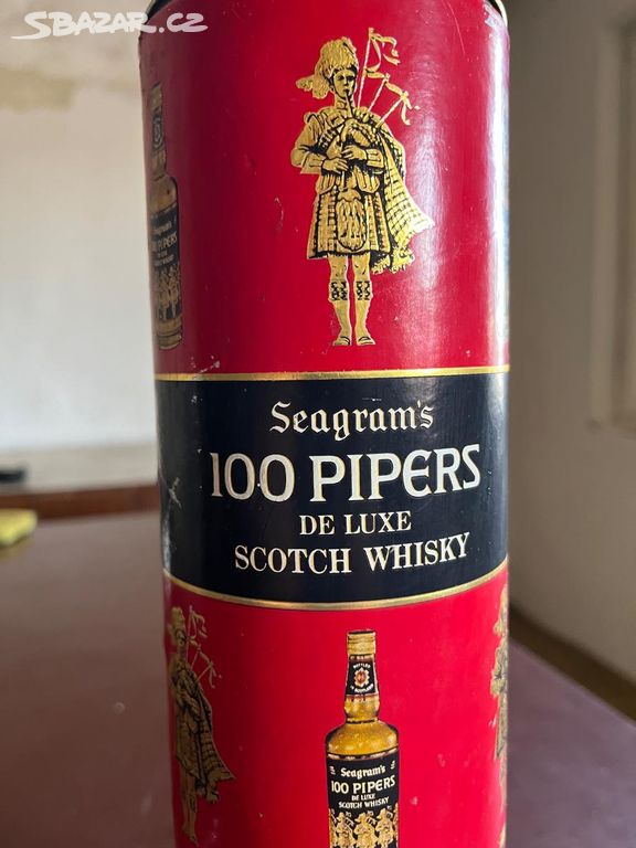 Sběratelské boxy - Taveners, whisky Seagrams