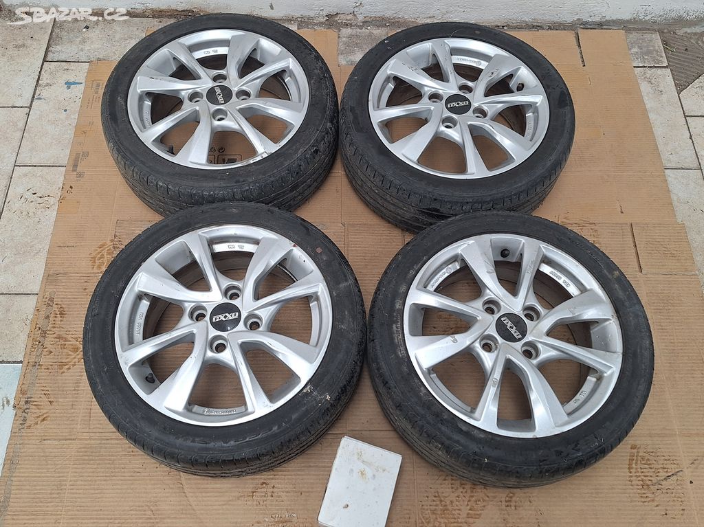 Alu kolaFord 15" 4x108 pneu 195/45 R15 4mm Fiesta