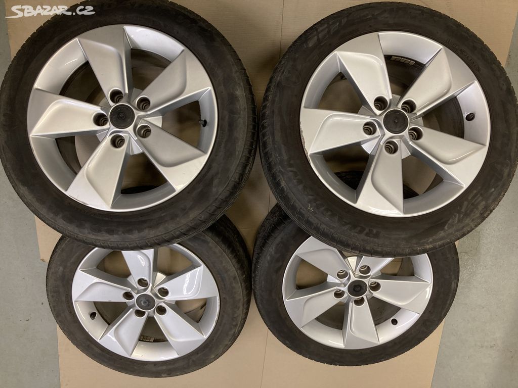 Originál Alu disky Škoda 5x112 r16 et45