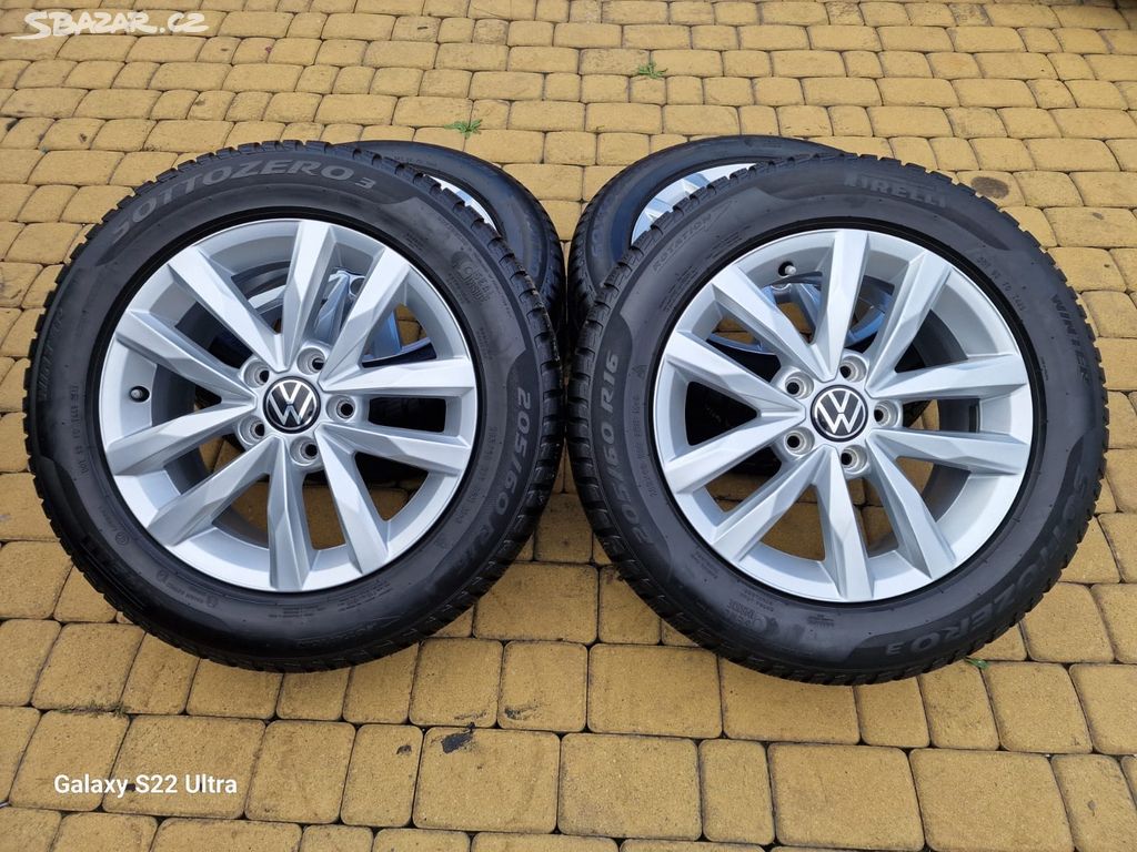 Alu kola zimní sada 5x112 16" VW Touran 2015 +