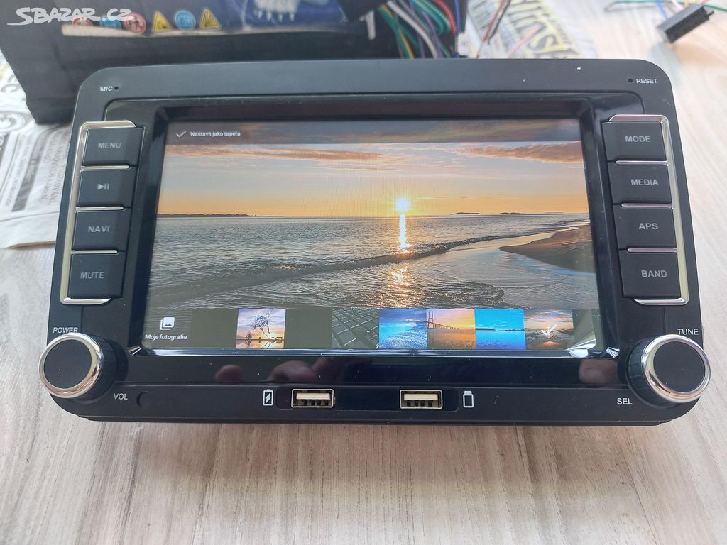 AUTORADIO 8GB+128GB WIFI OCTAVIA 2, B6, TOURÁN