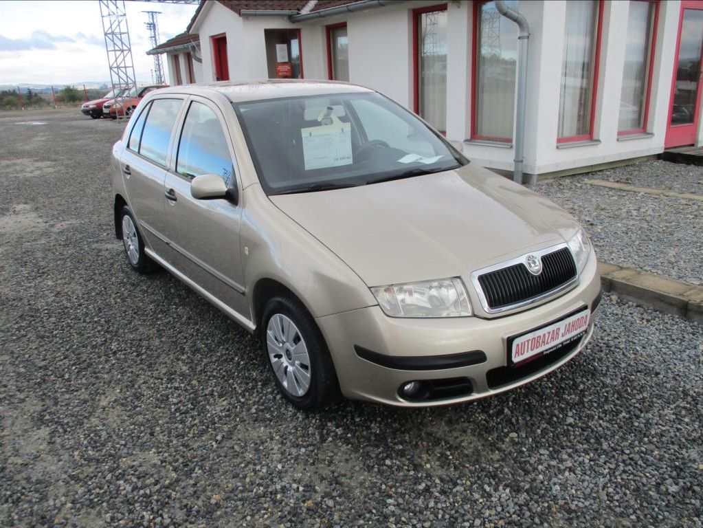 Škoda Fabia, 1,2 i,klima,serv.kniha,