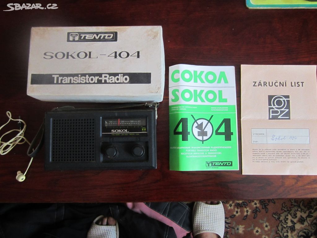 Tranzistorové rádio SOKOL