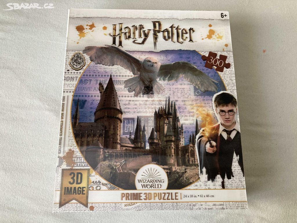 Puzzle Harry Potter 3D 300 dílků. Nerozbalené.