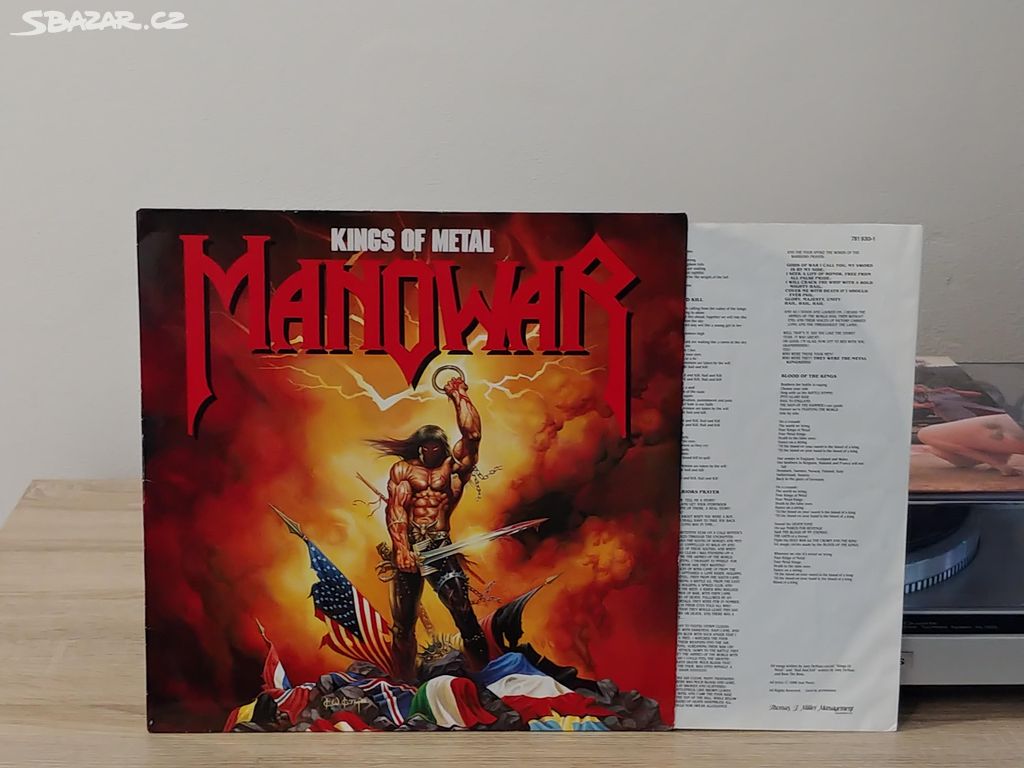 LP Manowar - Kings Of Metal