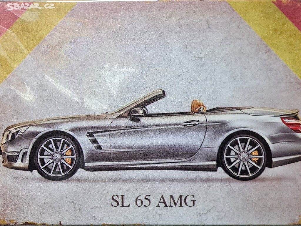 Plechová cedule MERCEDES SL65