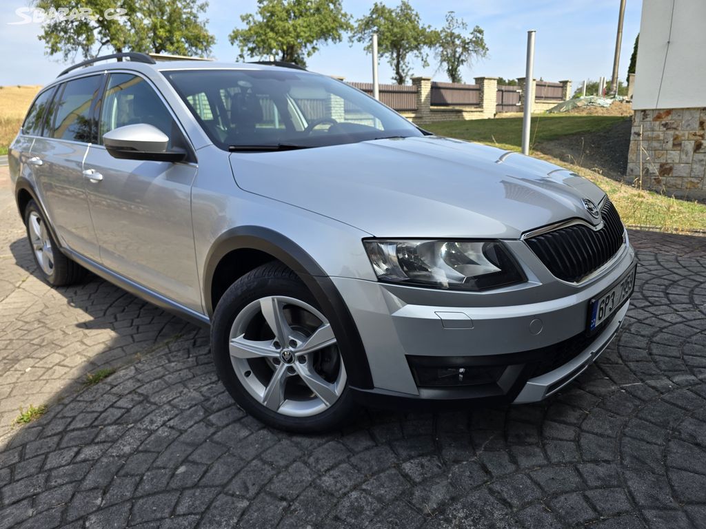 Škoda Octavia Scout; 2.0TDi 135kW DSG, 4x4 / ČR