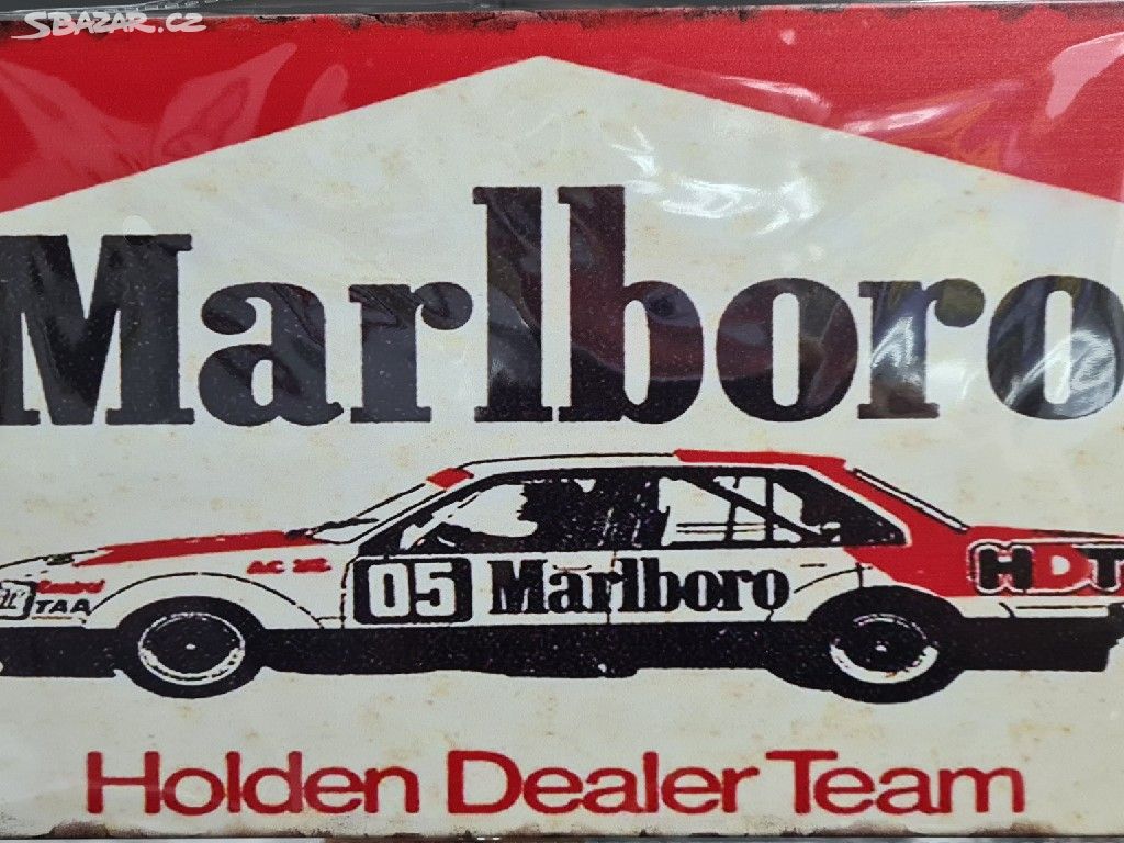 Plechová cedule MARLBORO TEAM