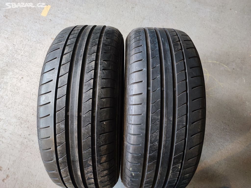 2x Letní pneu 205-55-16 R16 R Dunlop pneumatiky