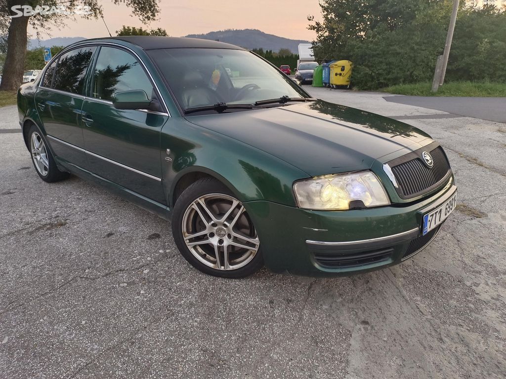 Superb 2.8 V6, manuál, LPG