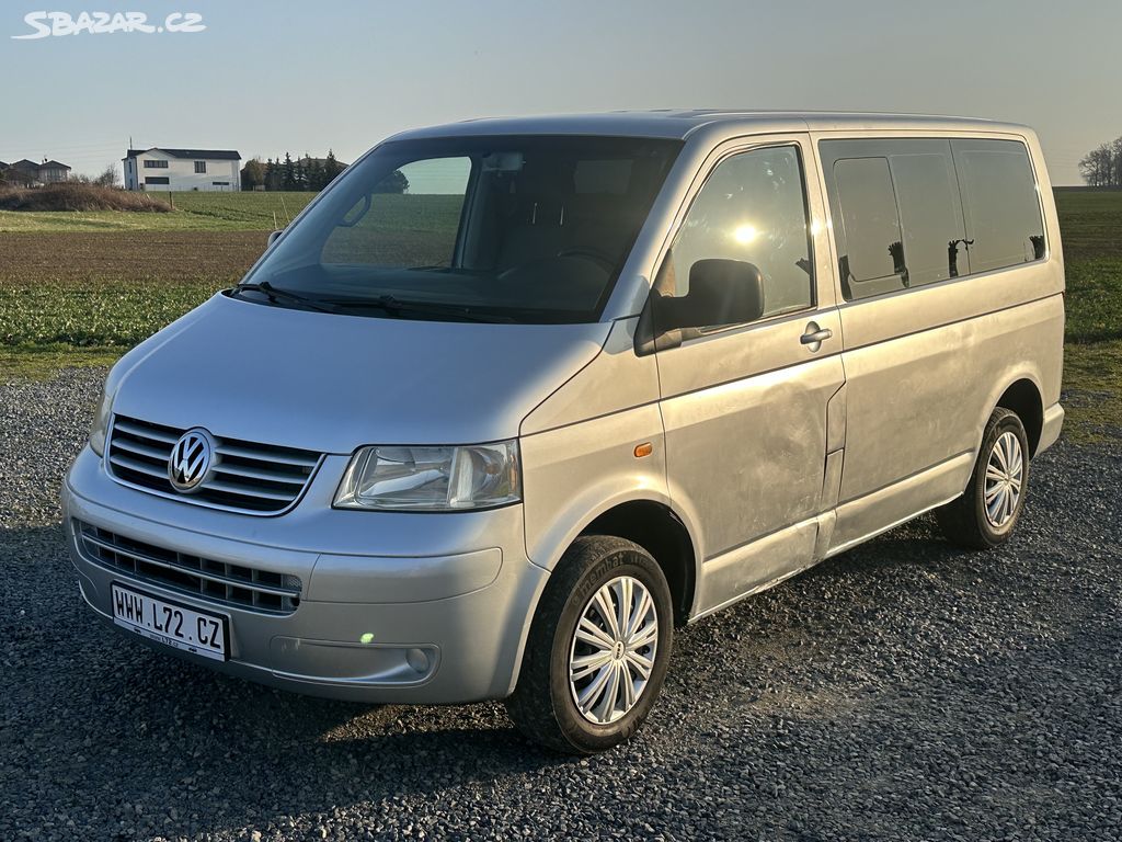 Volkswagen Transporter 1.9 tdi 9mist tažné 2200 kg