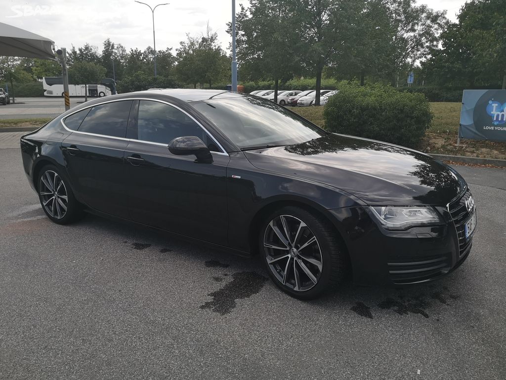 Audi 7 - garážované, servisní knížka