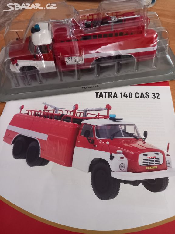 Hasičská Tatra cas 148, retro,sběratelská, hračka