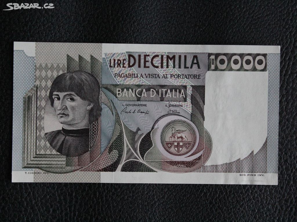 Itálie 10000 Lire Cionini