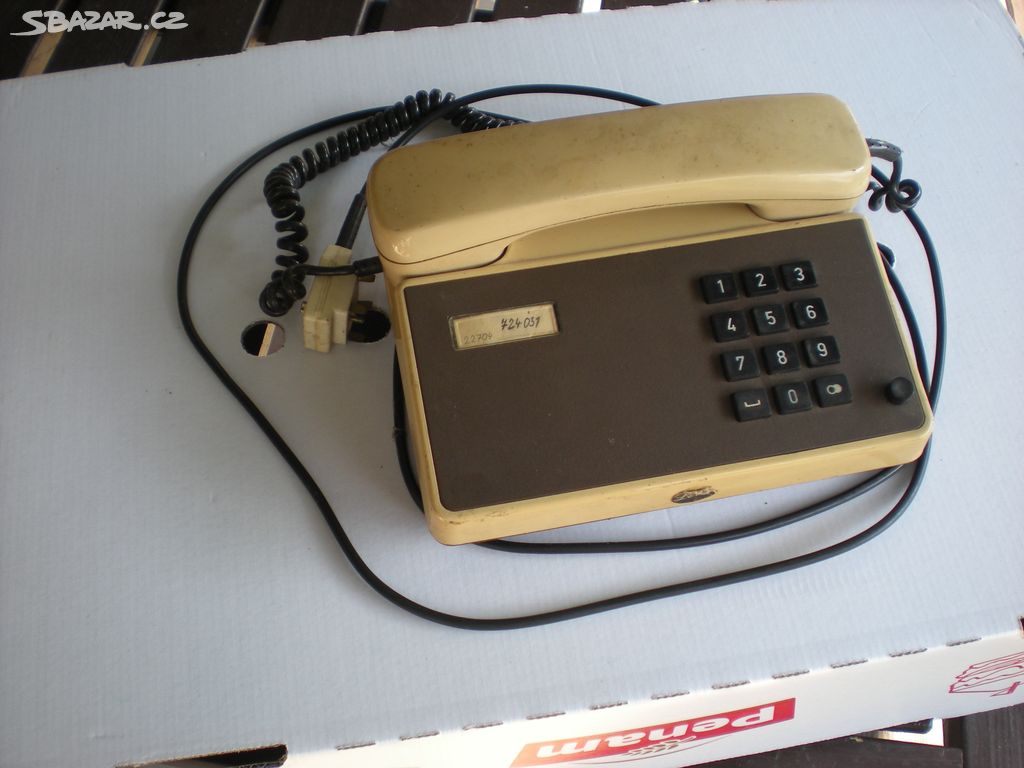 RETRO tlačítkový telefon