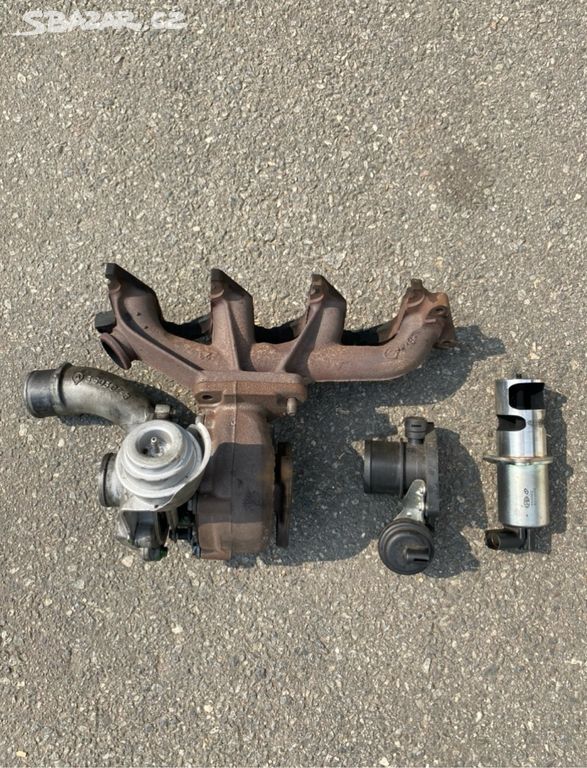 Turbo, Egr ventil, Škrtící klapka - Mondeo MK3