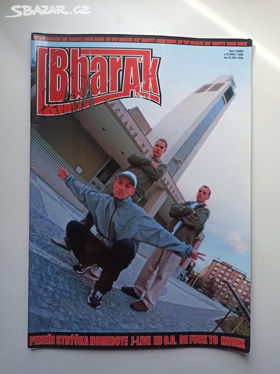 hiphopový časopis Bbarák 2001 #3