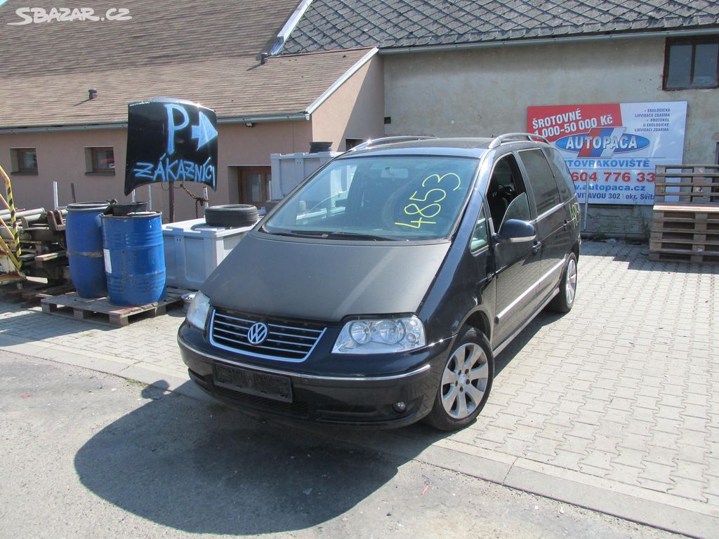 VW Sharan 1.9TDi, BTB, 110kW, 2005